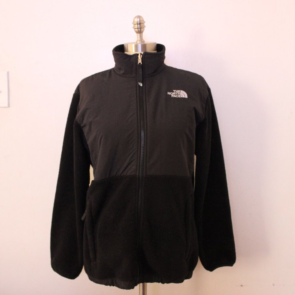 The North Face Girls Fleece Black Jacket Denali